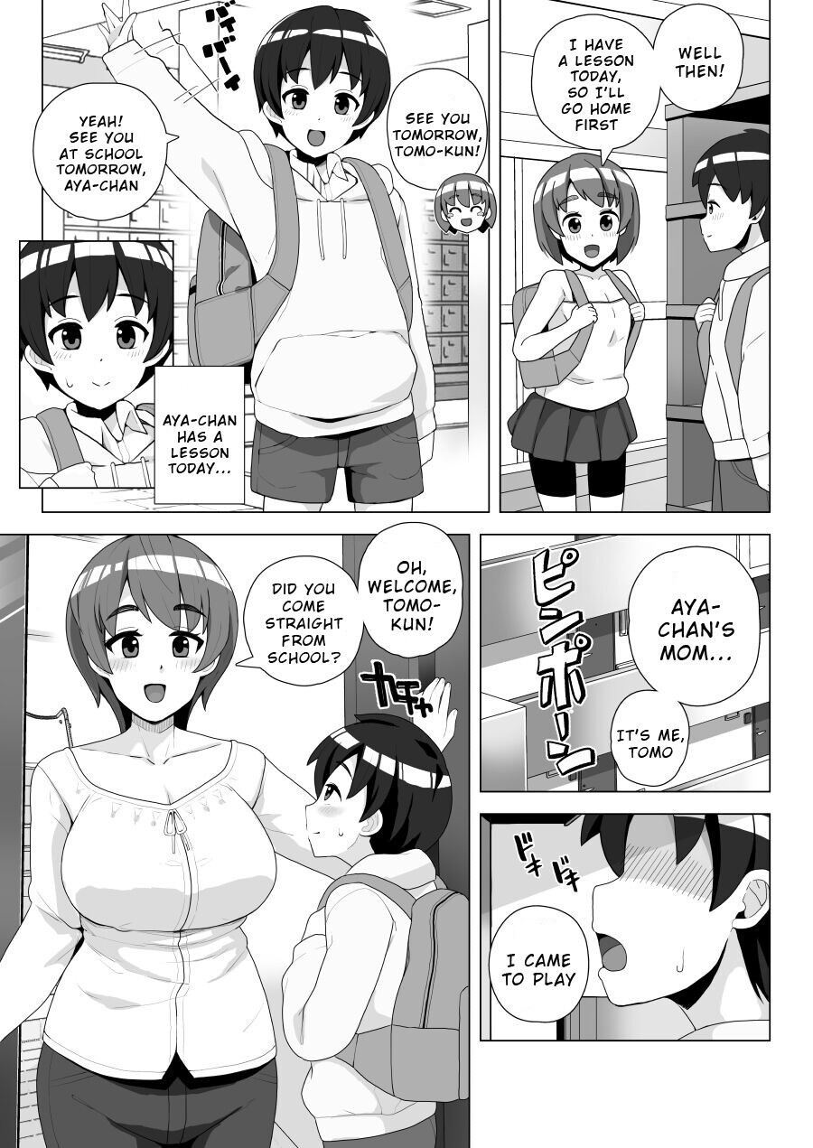 Hentai Manga Comic-My Friend's Mom Is a Sex Friend Who's OK With Creampie-Read-3